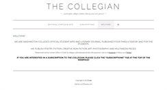 Desktop Screenshot of collegian.washcoll.edu