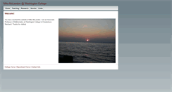 Desktop Screenshot of mike.mclendon.washcoll.edu